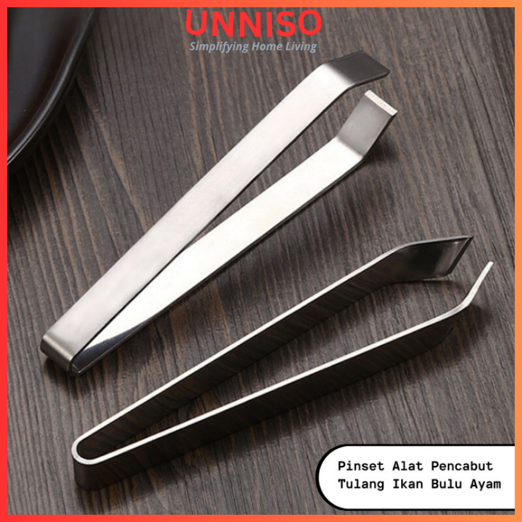 UNNISO-Pinset Alat Pencabut Tulang Ikan Bulu Ayam PP02