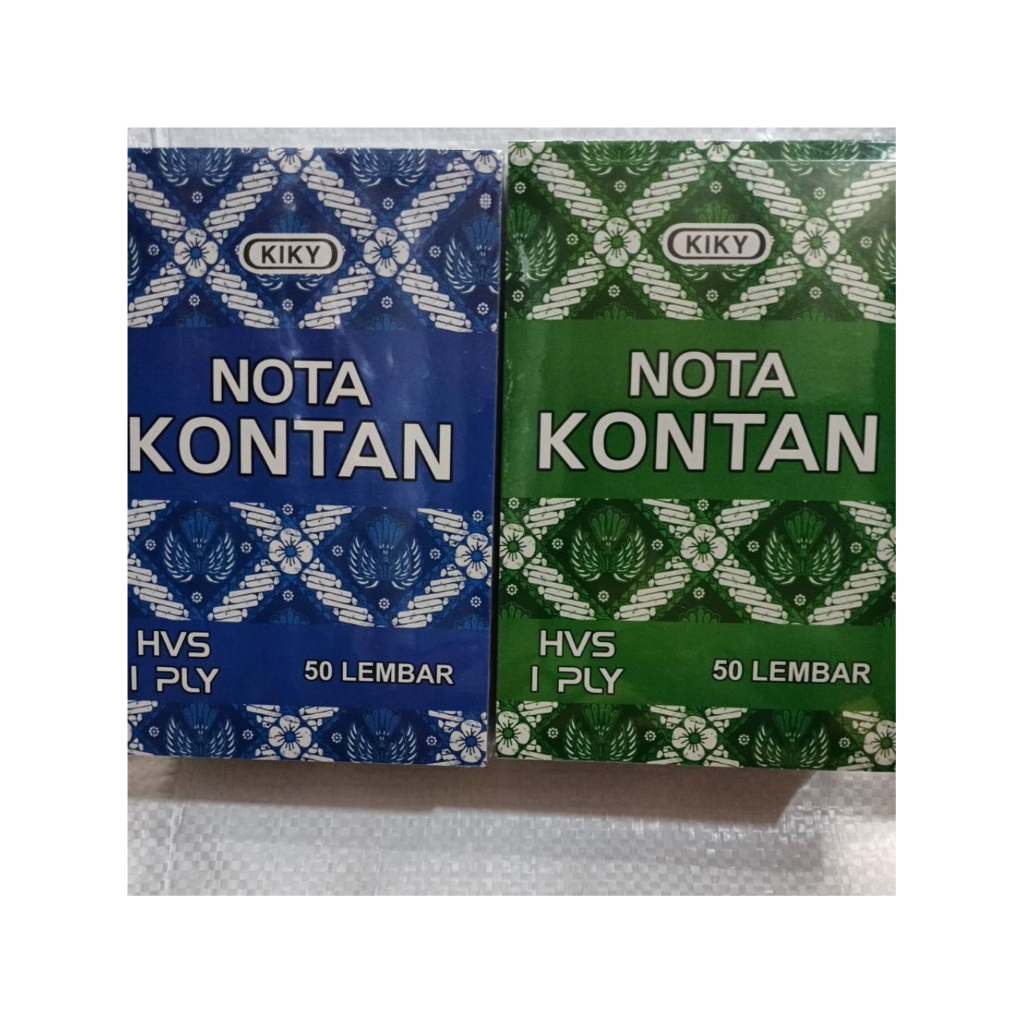 

nota kontan kecil 1 play nota kecil KIKI 1play isi 10 buku
