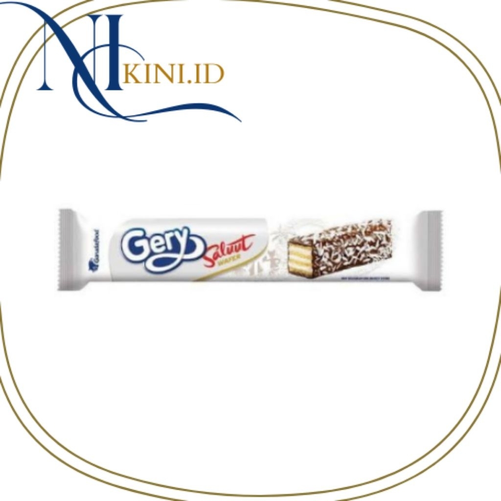 

GERY SALUT WAFER CREAM COKLAT TABUR KELAPA 17,5 GR (1 PCS)