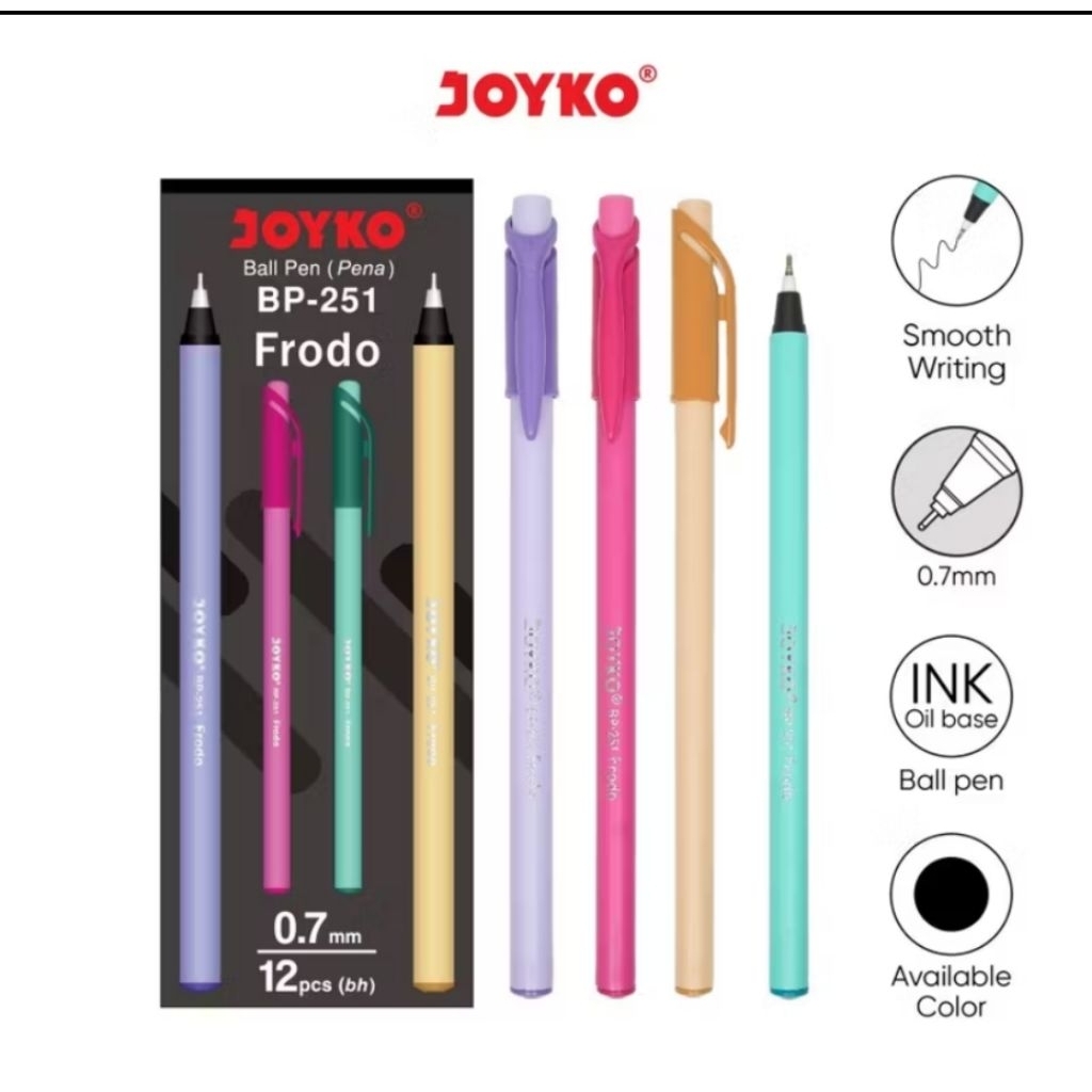 

PULPEN JOYKO BALL PEN BP- 327 MOZE BOX ISI 12
