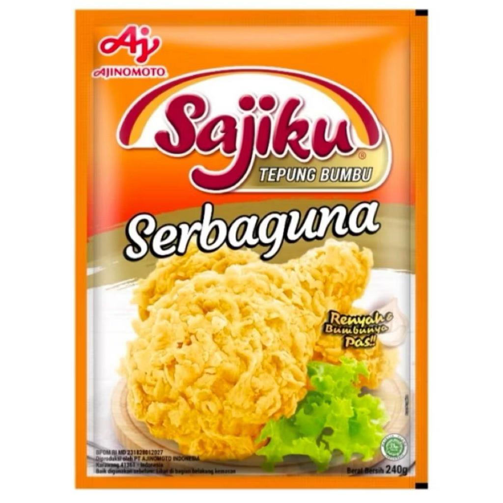 

Sajiku Tepung Bumbu Serbaguna 220gr