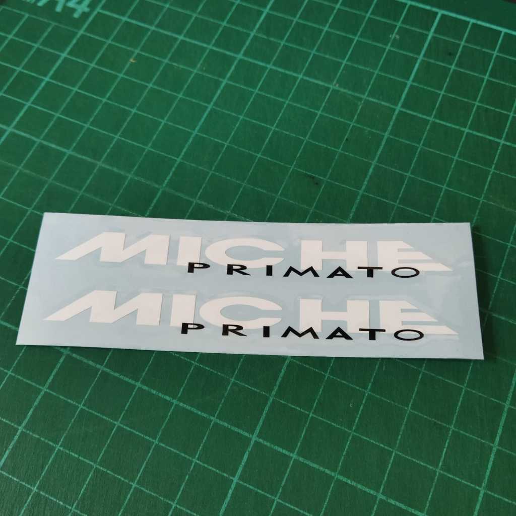 Cutting sticker stiker sepeda crank miche primato vinyl oracal