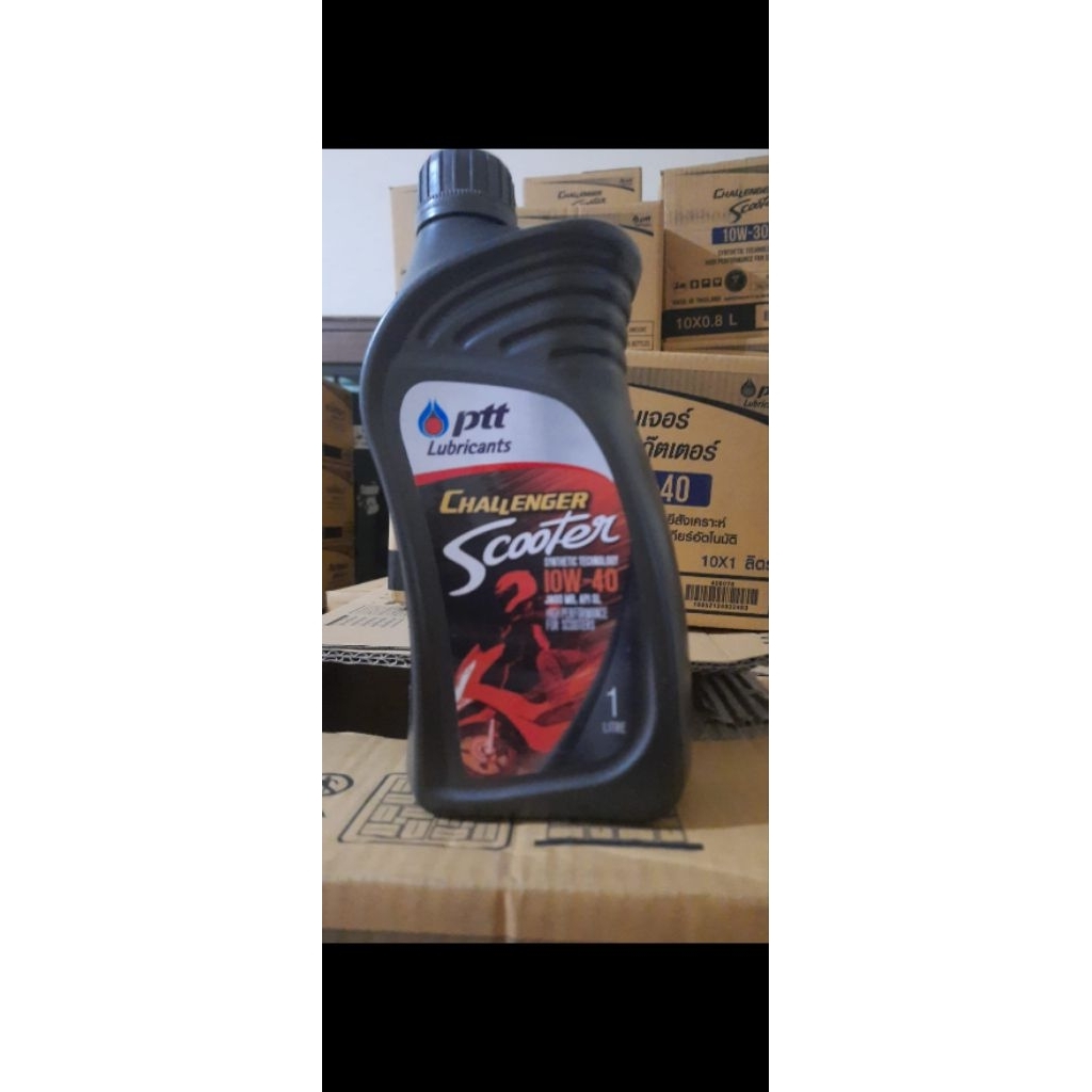 ptt challenger scooter 10w40 1L
