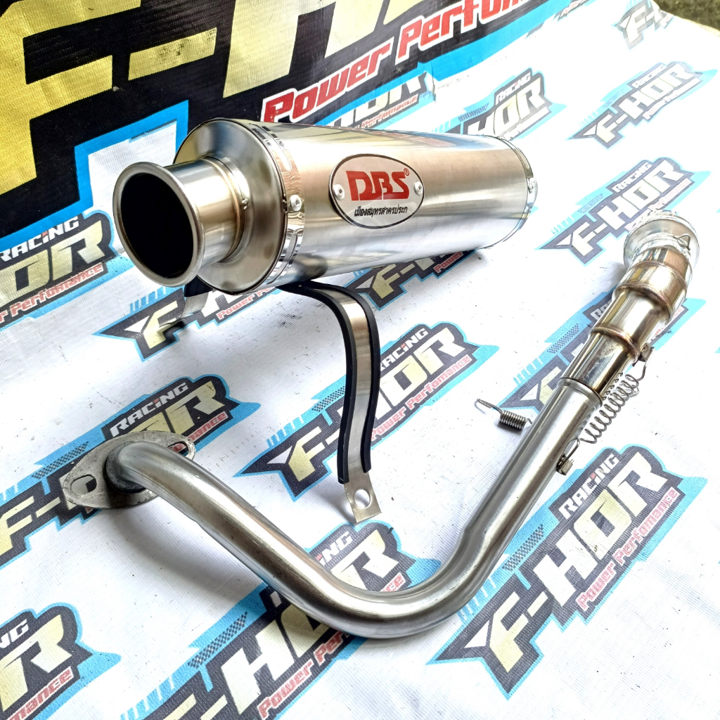 Knalpot DBS thailand beat mio vario fino scoopy lexy aerox nmax pcx genio Knalpot DBS motor matic