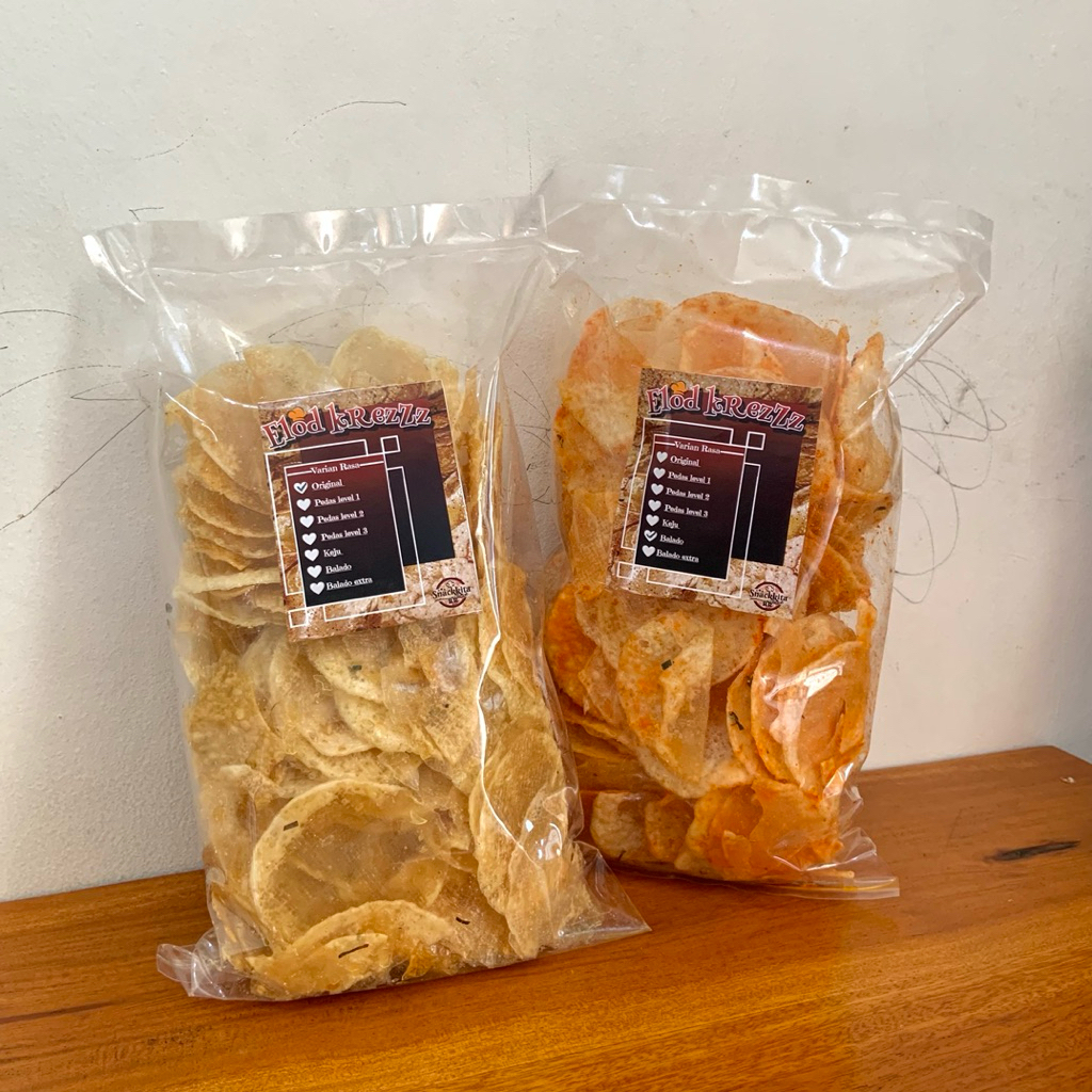 

[BARU] ELOD KREZZZ Bukan Keripik Singkong Biasa | Super Tipis Super Crispy!
