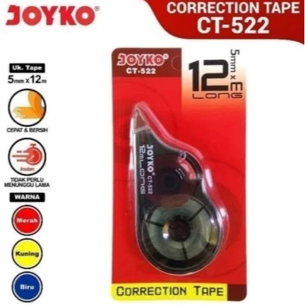 

TIP X JOYKO CT522 TIPEX CORRECTION TAPE MURAH RN66