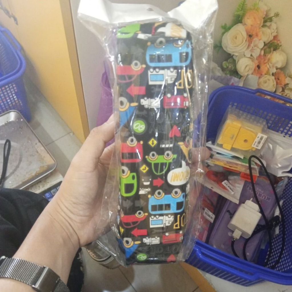 

Kotak pensil kain gambar lucu