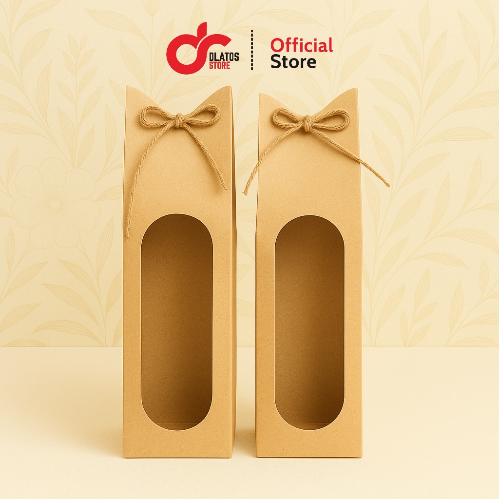 

BOX CRAFT BOTOL TUMBLER KACA - UKURAN 7x7x21cm