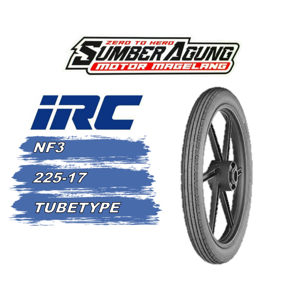 BAN DEPAN HONDA C70 C700 C800 ASTREA STAR PRIMA LEGENDA 225-17 NF3 INOUE IRC