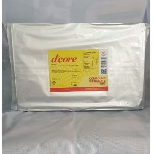 

d'core Compound Chocolate 1kg/ Coklat Batang 1kg
