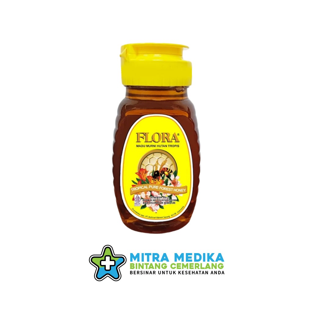 

FLORA MADU MURNI HUTAN TROPIS 150GR (1 BOTOL)