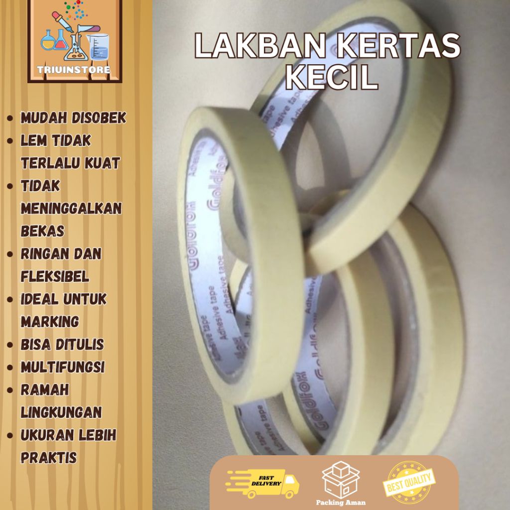 

lakban kertas kecil / Masking tape