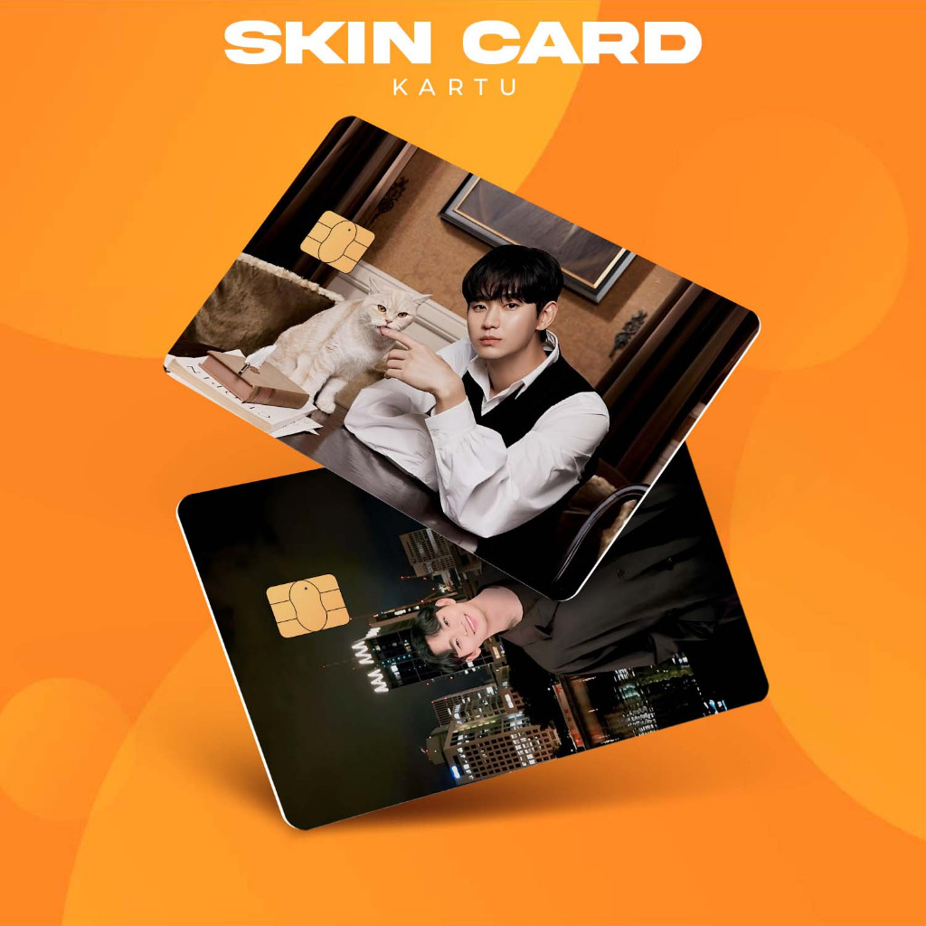 [BM Skin Card] Kim Soo Hyun || Garskin | Cover ATM / E - Money / Flazz - Anti Air