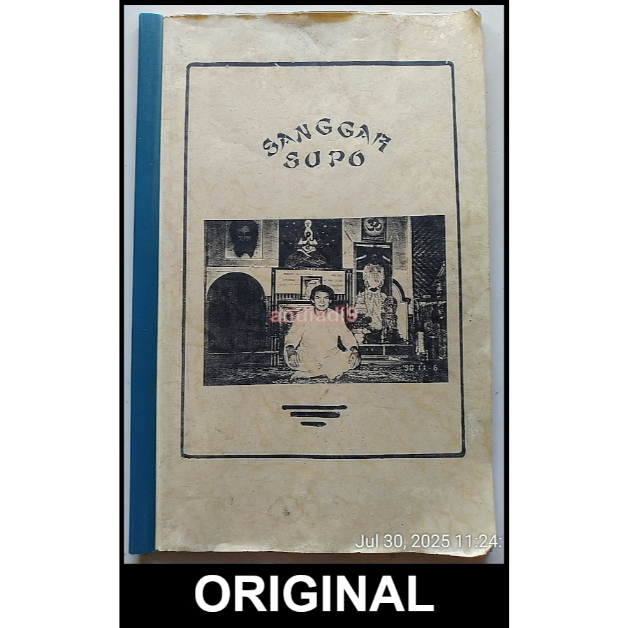 BUKU ILMU KEKUATAN GAIB SANGGAR SUPO EDDIE A. ST. LUMATAW BATU – MALANG 1990 ORIGINAL ASLI ADA TANDA