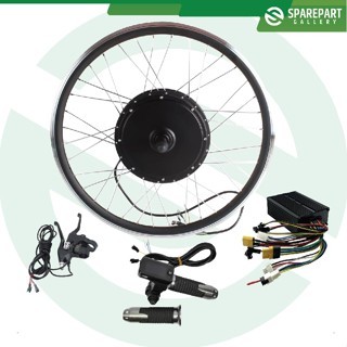 Ebike kit dinamo motor bldc 48V1000W 36 hole + Velg (Konversi Sepeda Listrik)