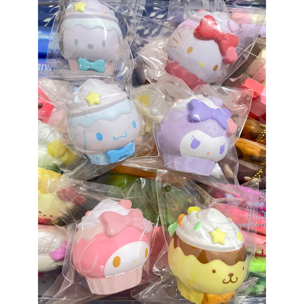 SALES SQUISHY PRELOVED | RARE SQUISHY SET ANGEL CHOCOLATE SANRIO SQUISHY DISNEY
