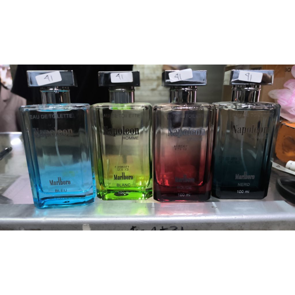 napoleon edt homme 100ml (warna bisa pilih kasih catatan)