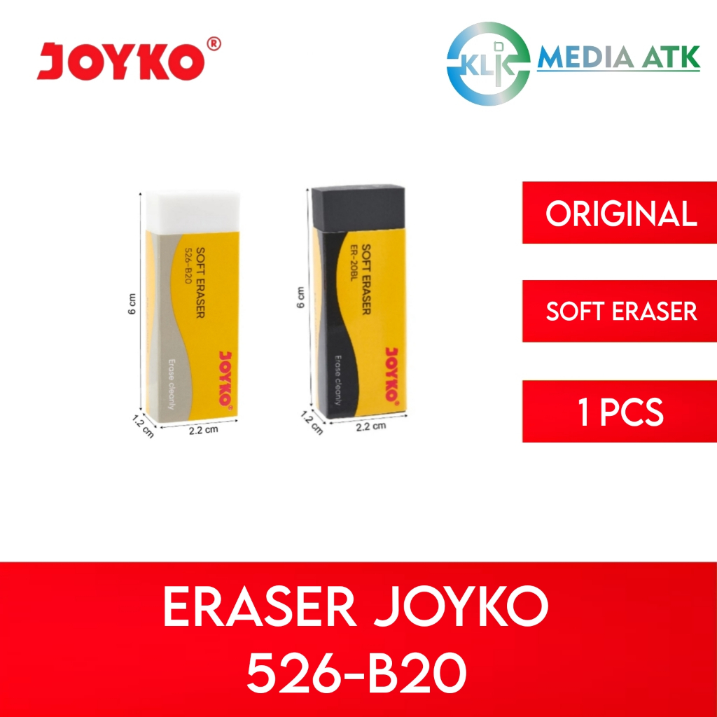 

Stip - Eraser - Penghapus Joyko 526-B20 - 1 Pcs