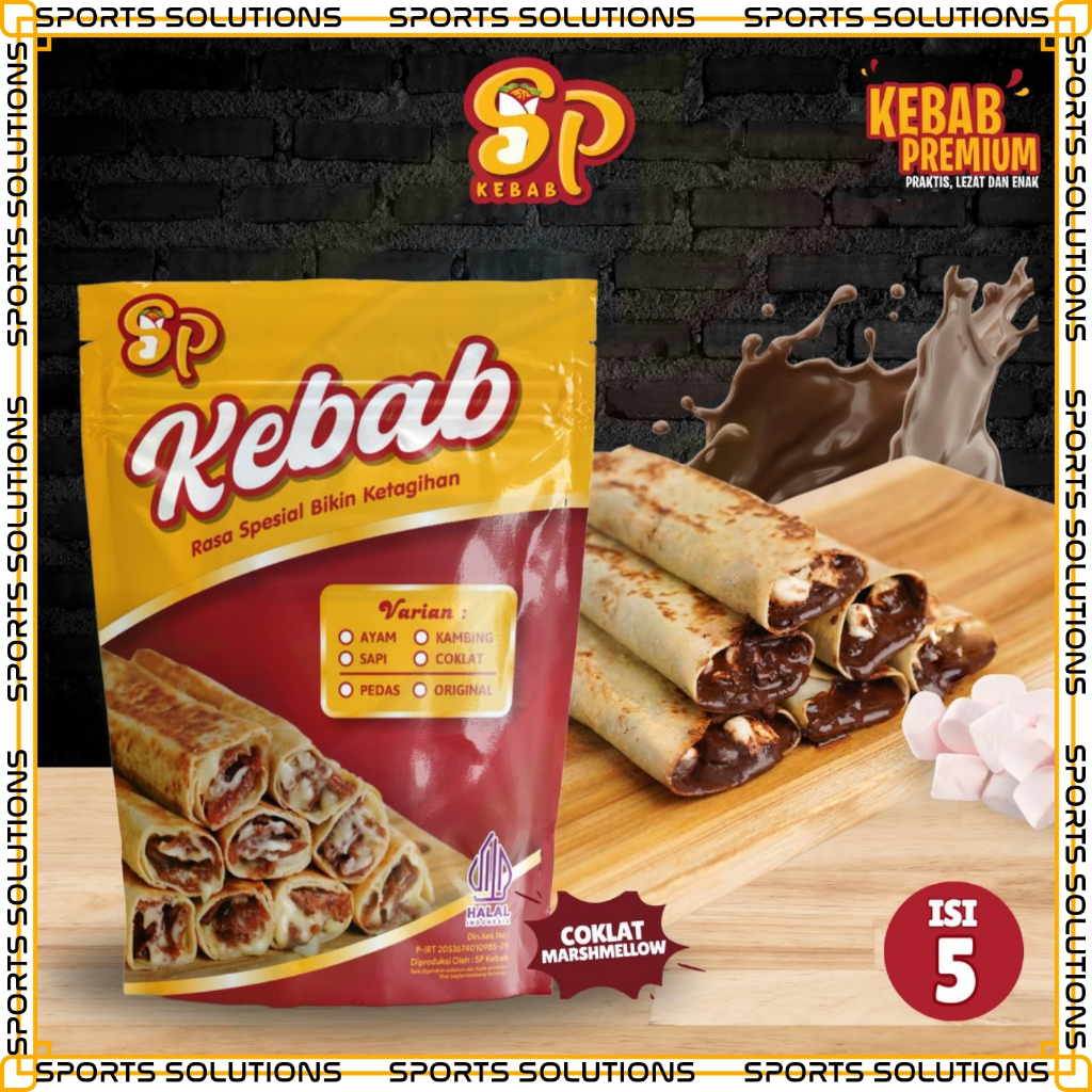 

KEBAB FROZEN TERLARIS SPKEBAB COKLAT CRUNCHY LUMER ISI 5PCS DENGAN TABURAN MARSHMALLOW MELIMPAH PREMIUM & HALAL KEBAB ISI 5PCS KEBAB SEDANG ISI 5 AUTHENTIC TURKI CEMILAN FROZEN KEBAB COKLAT ENAK KEBAB MINI FROZEN - SOSIS FROZEN SPORTS SOLUTIONS PRIME ALL