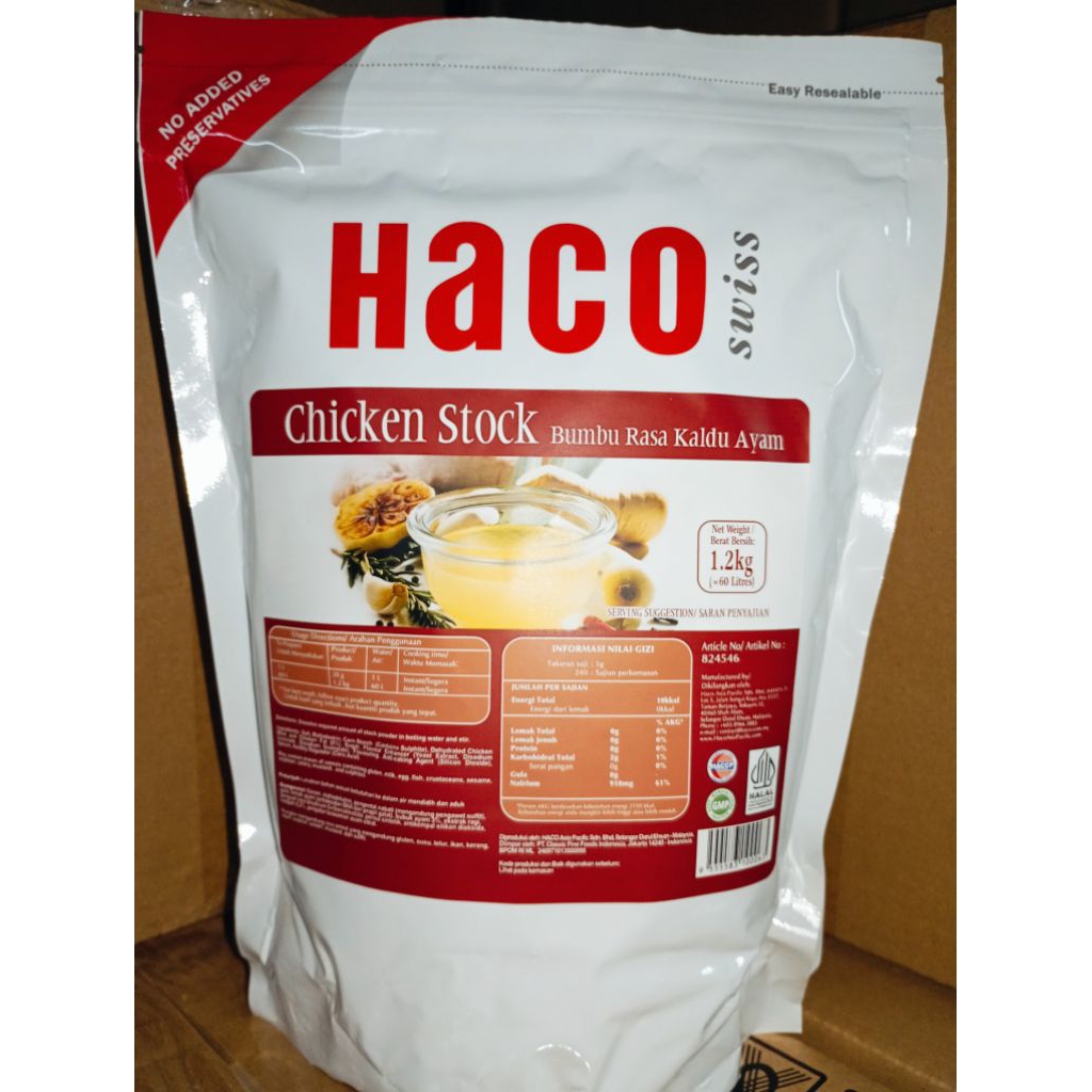 

HACO CHICKEN STOCK 1,2 Kg