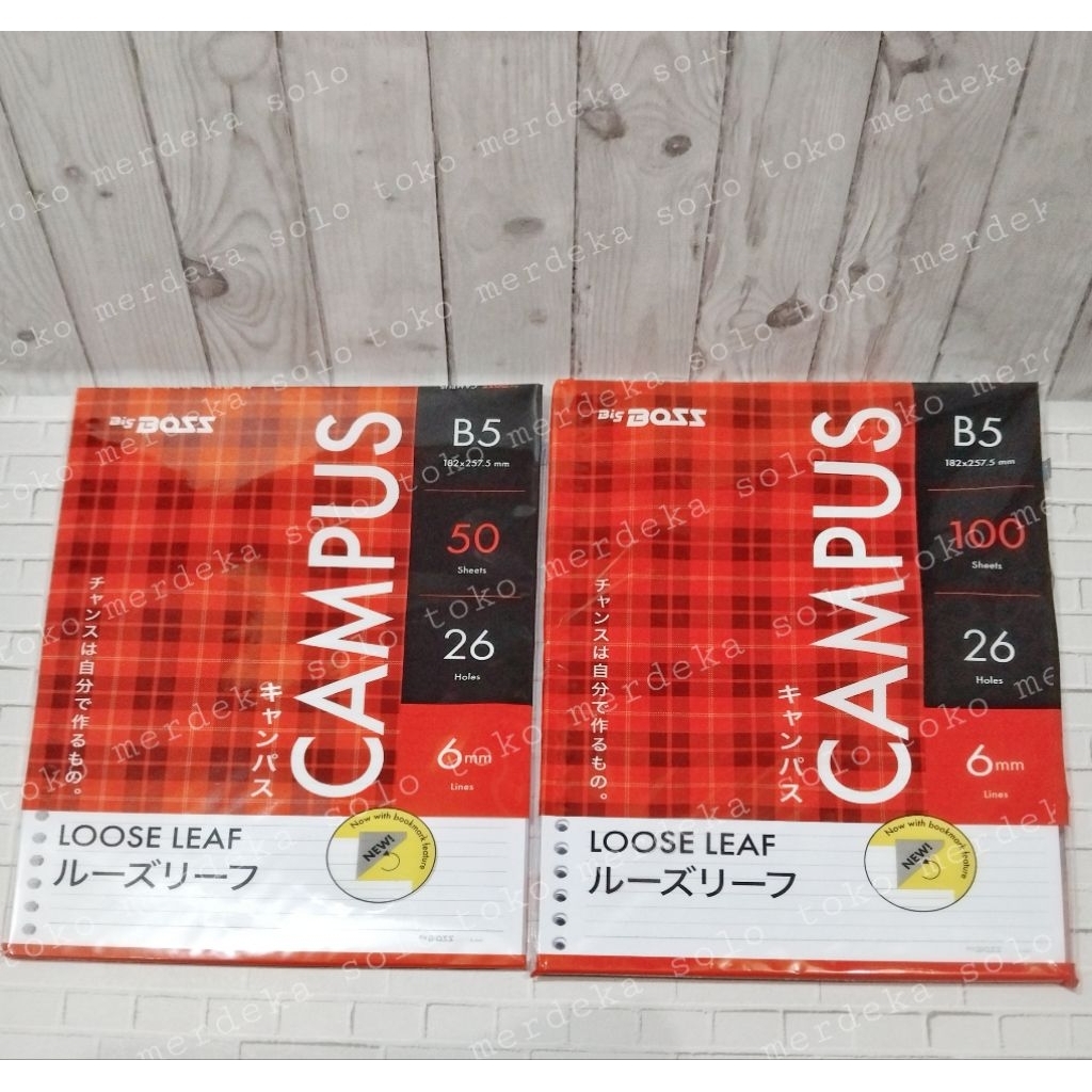 

Kertas Binder / Loose Leaf Garis B5/100