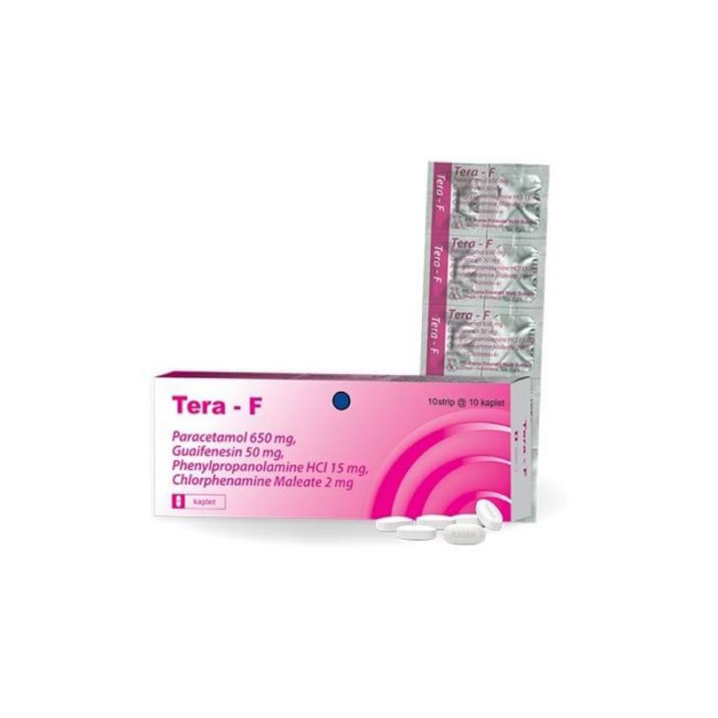 TERA-F KAPLET (Batuk, Demam, Flu, Sakit Kepala)