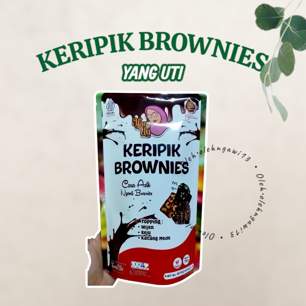

KERIPIK BROWNIES YANG UTI , KERIPIK BROWNIES, BROWNIES KERING