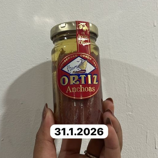 Ortiz Anchovy Fillets In Olive Oil 95g