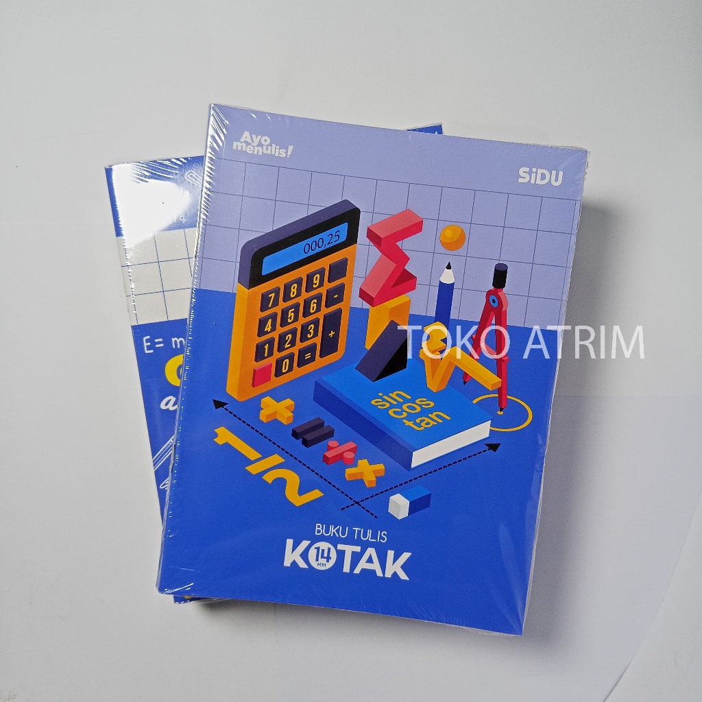 

Buku Kotak Besar SIDU | 1 Pak isi 10 PCS | 38 Lembar | Buku Kotak Latihan Anak TK dan Paud