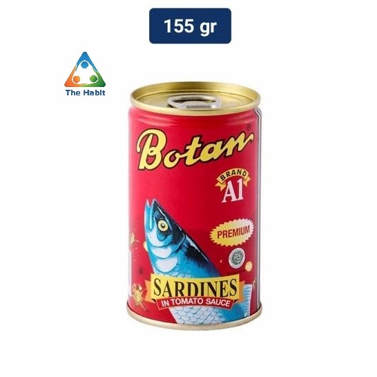 

(The Habit) Sarden Mackerel Botan 155 Gram