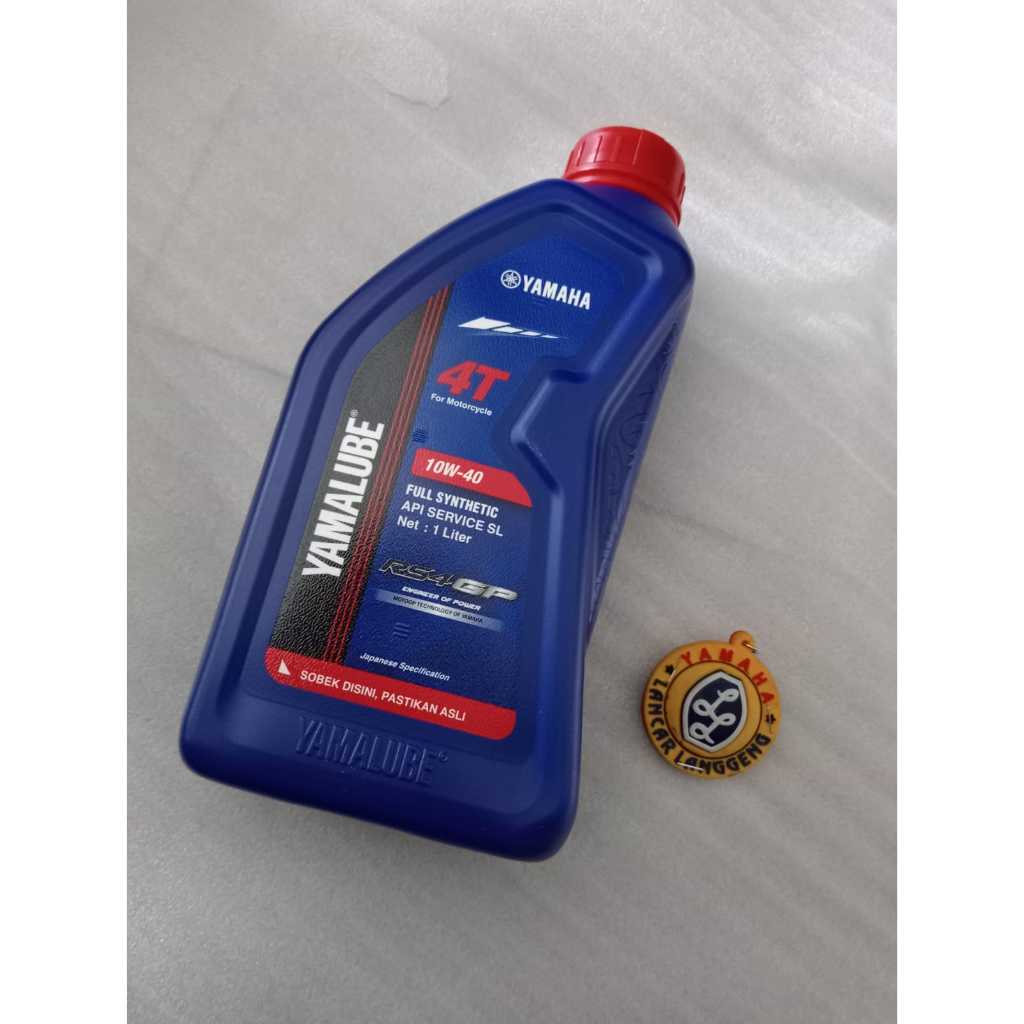 [ORIGINAL] OLI MESIN YAMALUBE RS4GP 1L FULL SYNTHETIC 10W-40 | OLI YAMAHA SPORT RACING 90793-AJ904