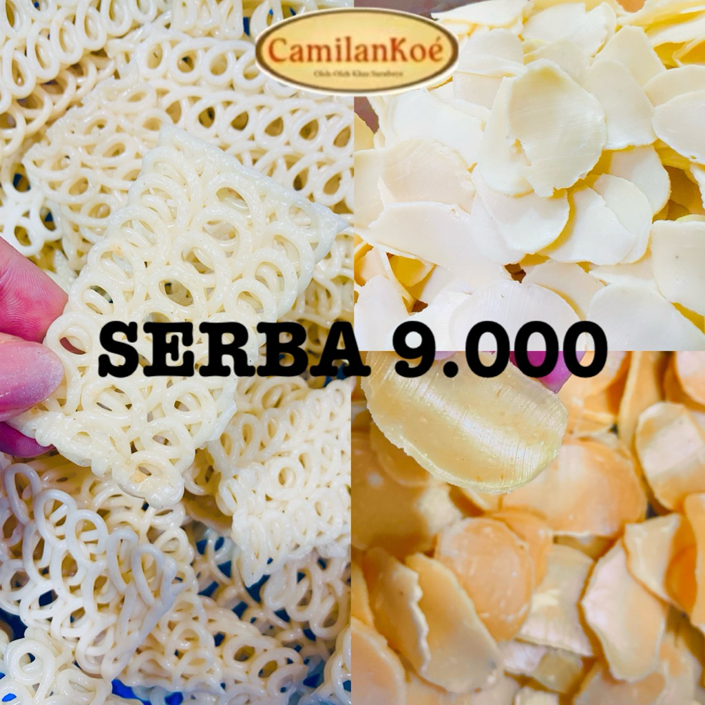 

SERBA 9 RIBU AJA!! KRUPUK BAWANG / KERUPUK UDANG
