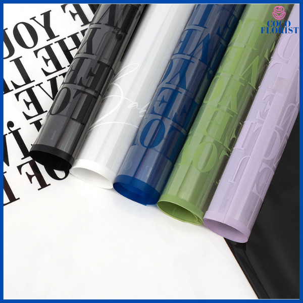 

PACK 20 Kertas Buket Bunga Transparan Flower Wrapping Paper Cellophane Transparan KB6124