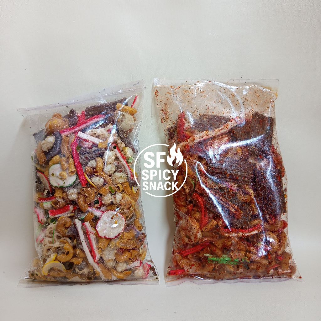 

SF seblak mix campur bumbu daun jeruk pedas dan original 250g