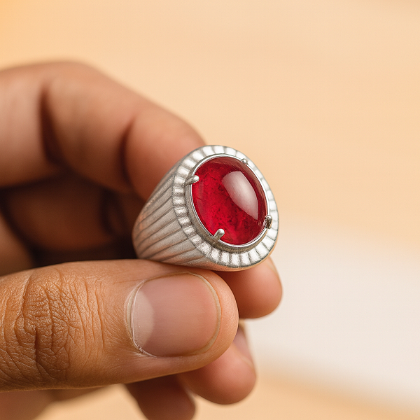 Akik Merah Siam - Natural Gaya Elegan