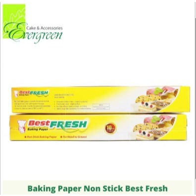 Best Fresh Baking Paper White/Brown 10 X 30cm / Baking Paper