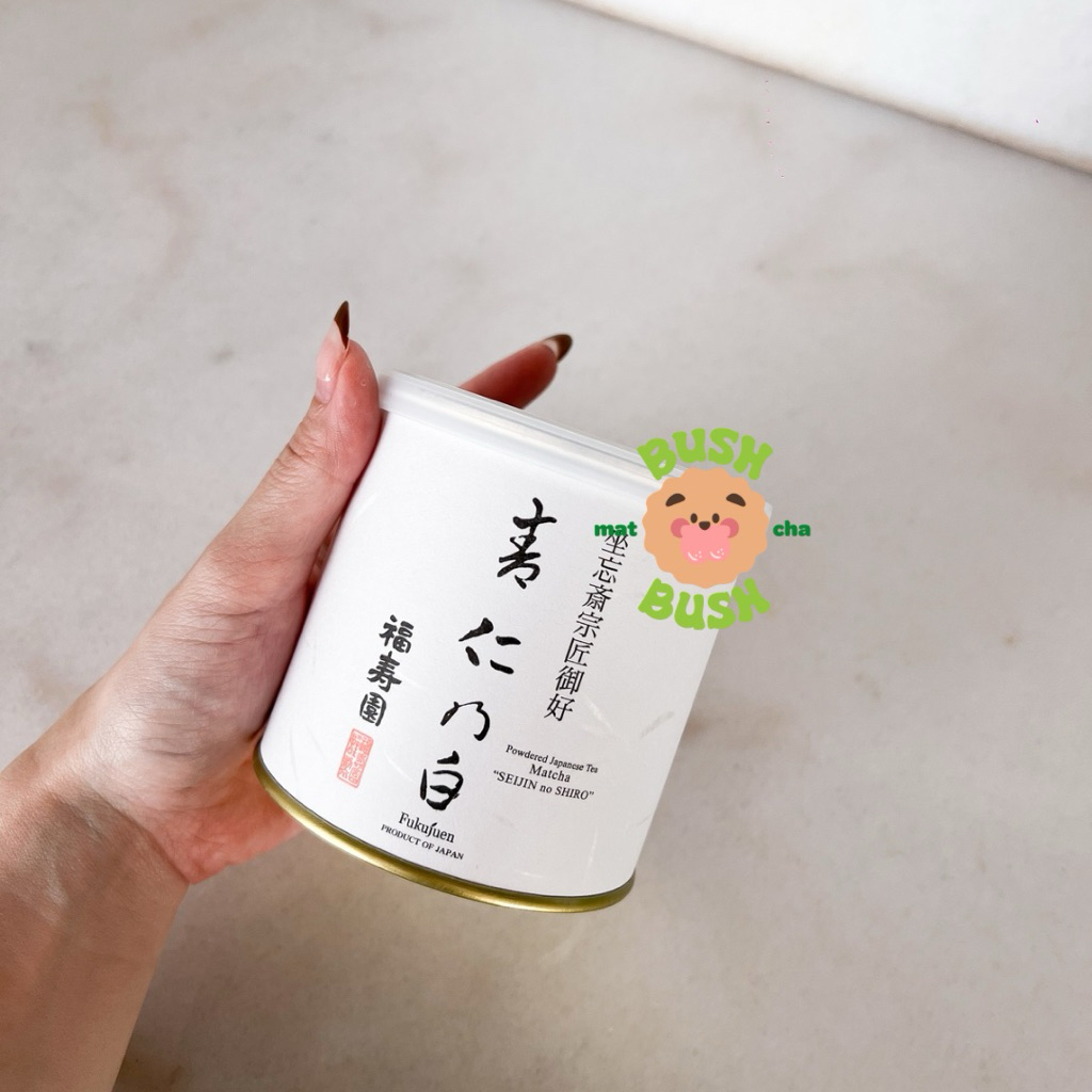 

READY STOCK - Fukujuen Seijin No Shiro 100gr | Ceremonial Matcha | Japan Matcha | Pure Matcha