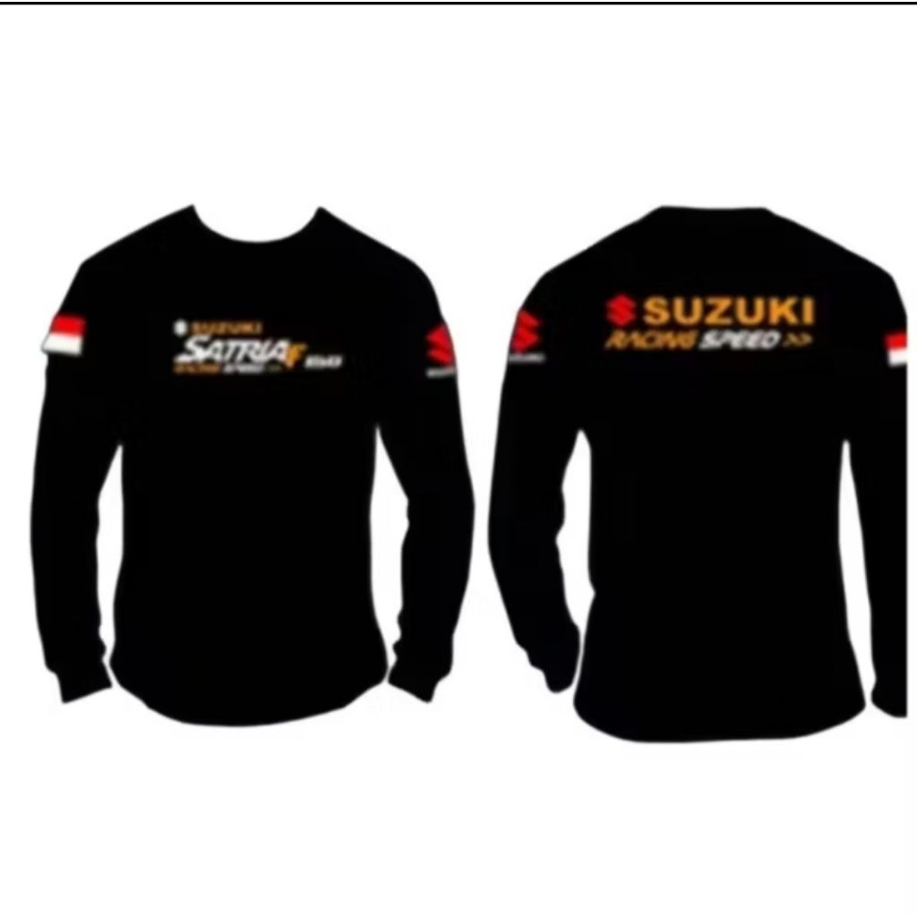 Kaos Lengan Panjang Suzuki Satria Racing Team