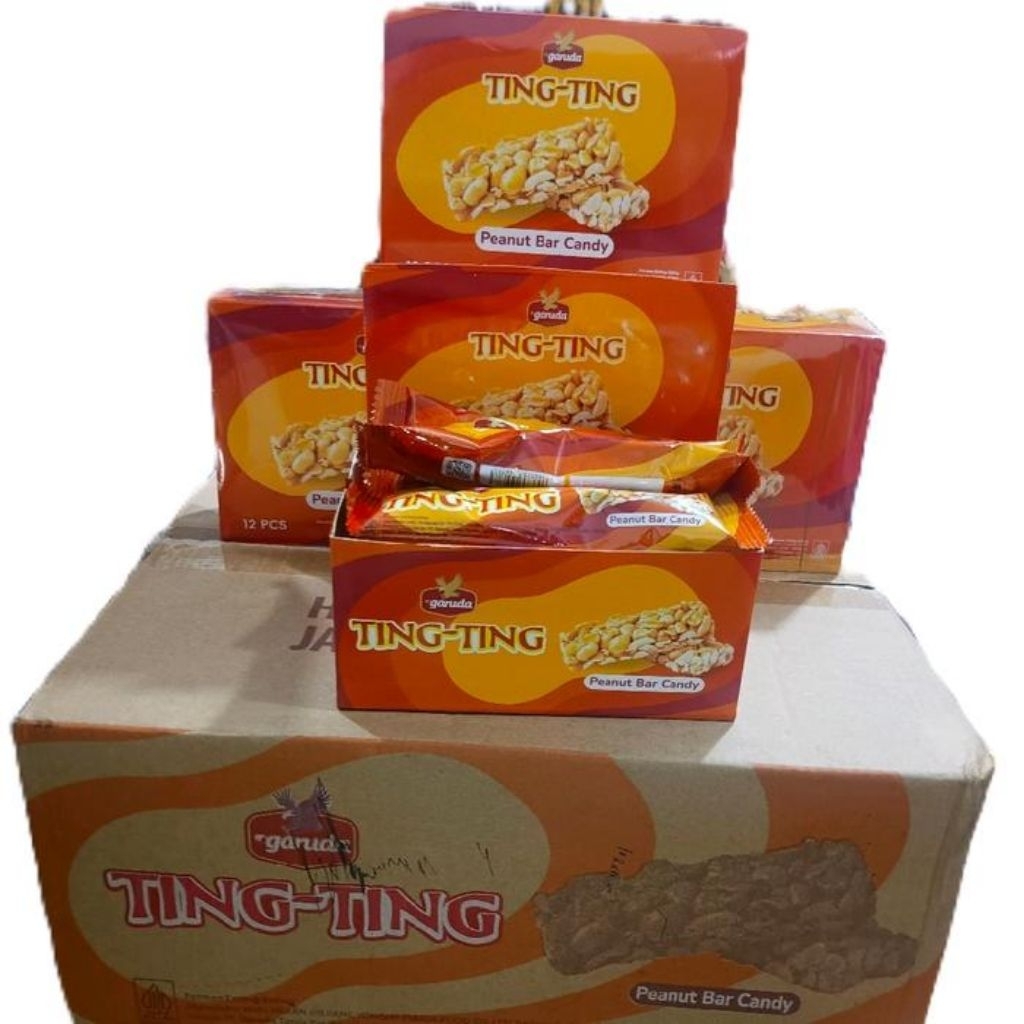 

GARUDA TING TING PEANUT BAR BOX 12P