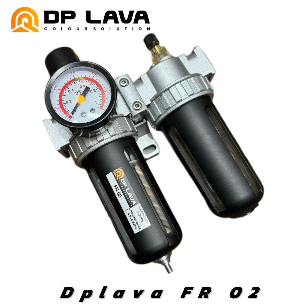 DPLAVA AIR FILTER REGULATOR DOUBLE FR02 1/4