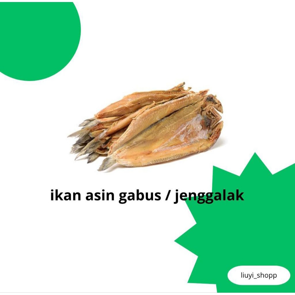 

ikan asin gabus laut / jenggala 100 gram