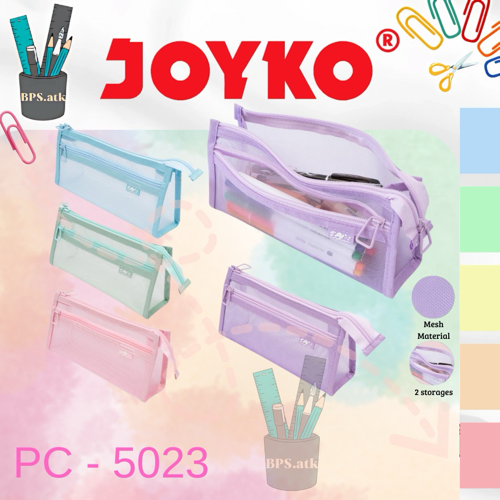 

JOYKO Tempat Pensil / Pencil Case PC - 5023 Kotak Pensil Jaring