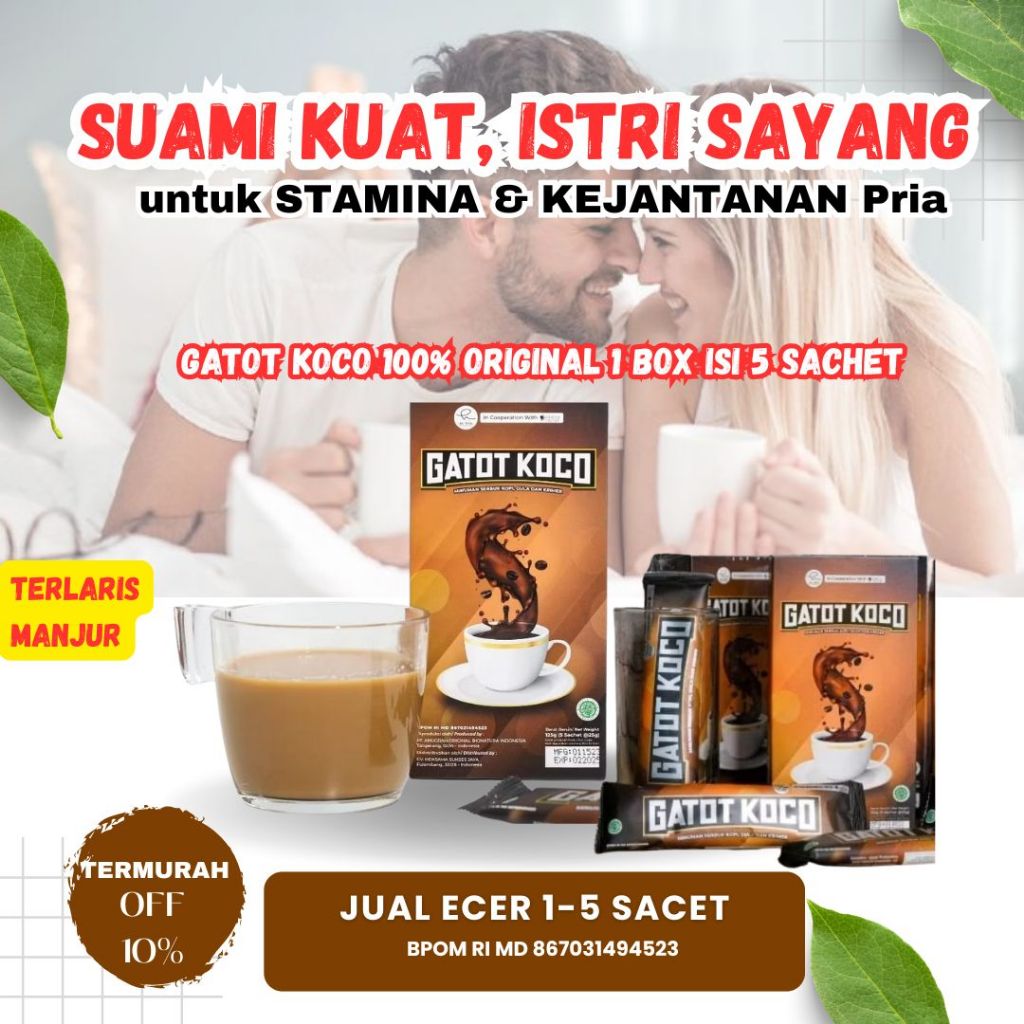 

GATOT KOCO KOPI BY DR. RICHARD LEE / KOPI GATOT KOCO ORIGINAL 100% ASLI