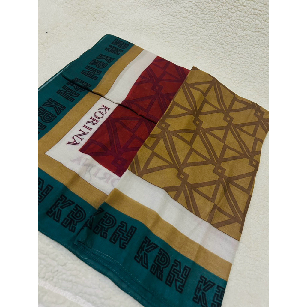 Korina Hijab Preloved 2sisi