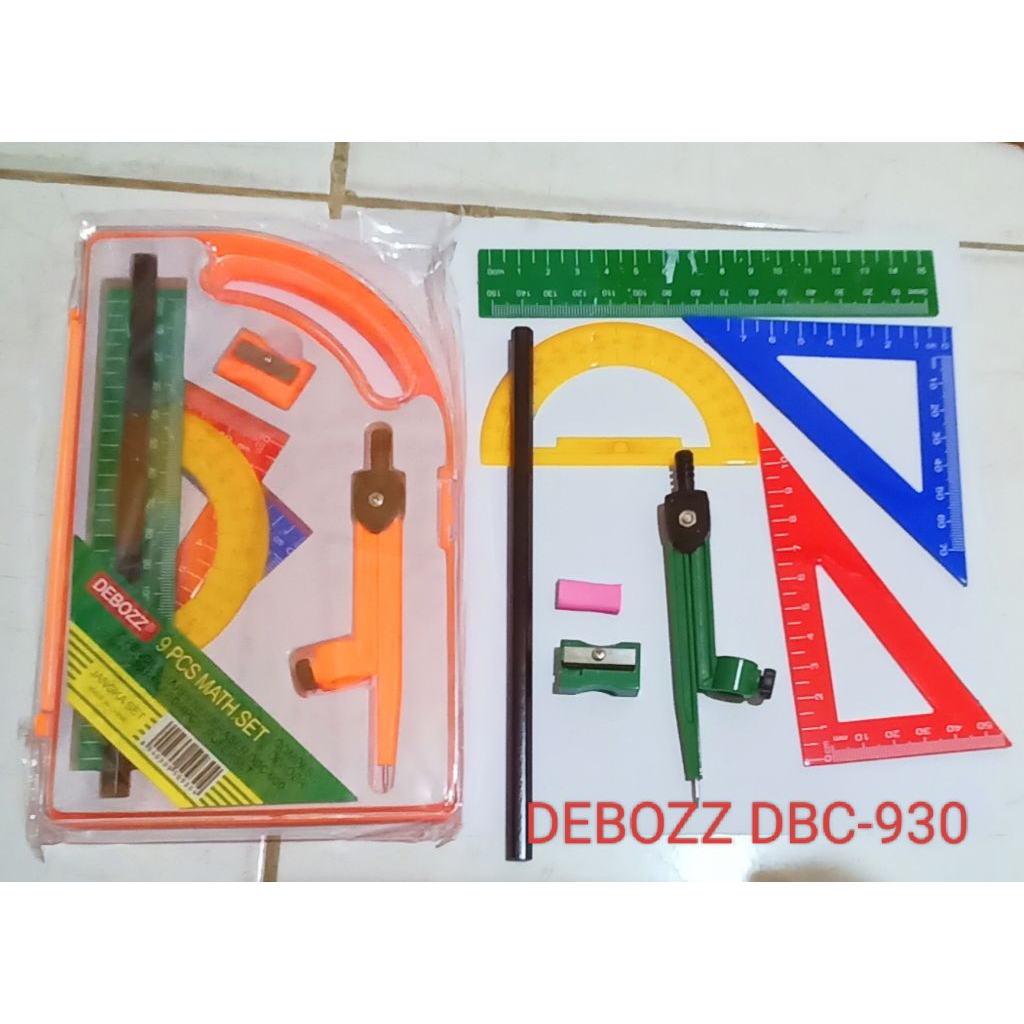 

(1 SET) JANGKA SET DEBOZZ DBC-930