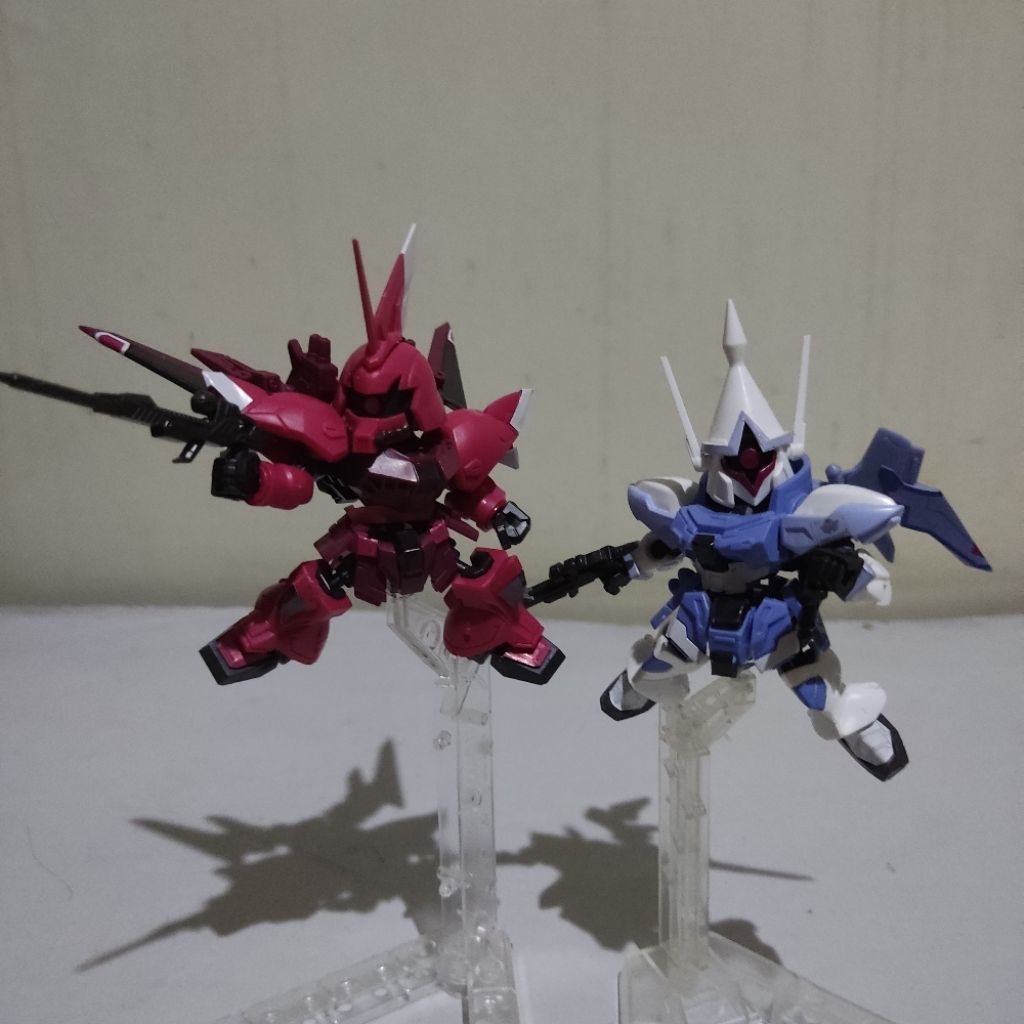Mobility Joint Gundam Gyanstorm + Gelgoog SD Gundam