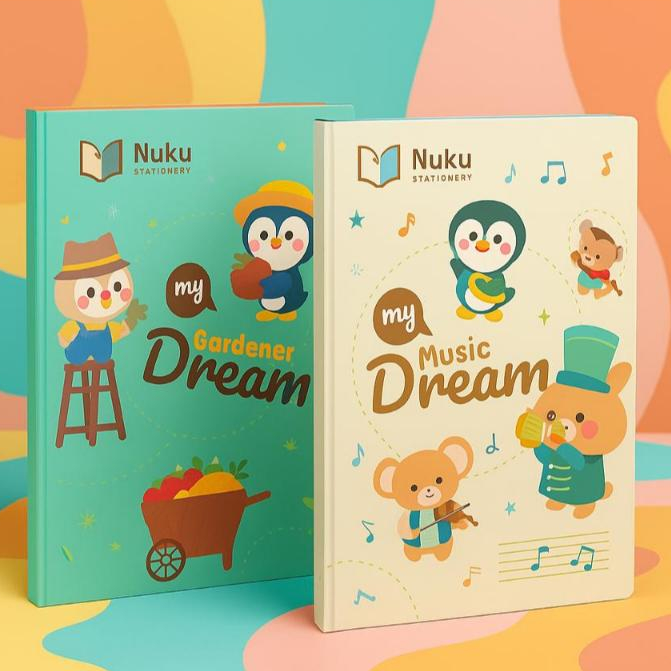 

Buku Tulis SIDU 38 Lembar Karakter Lucu 1 Pack isi 10 Buku