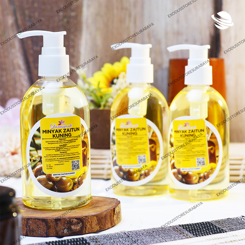 Larassanti Minyak Zaitun 250ML Kuning Vanilla Murah Bpom