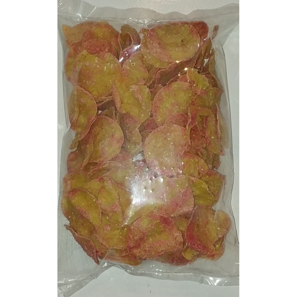 

kerupuk gendar manis pedas mentah 170gr