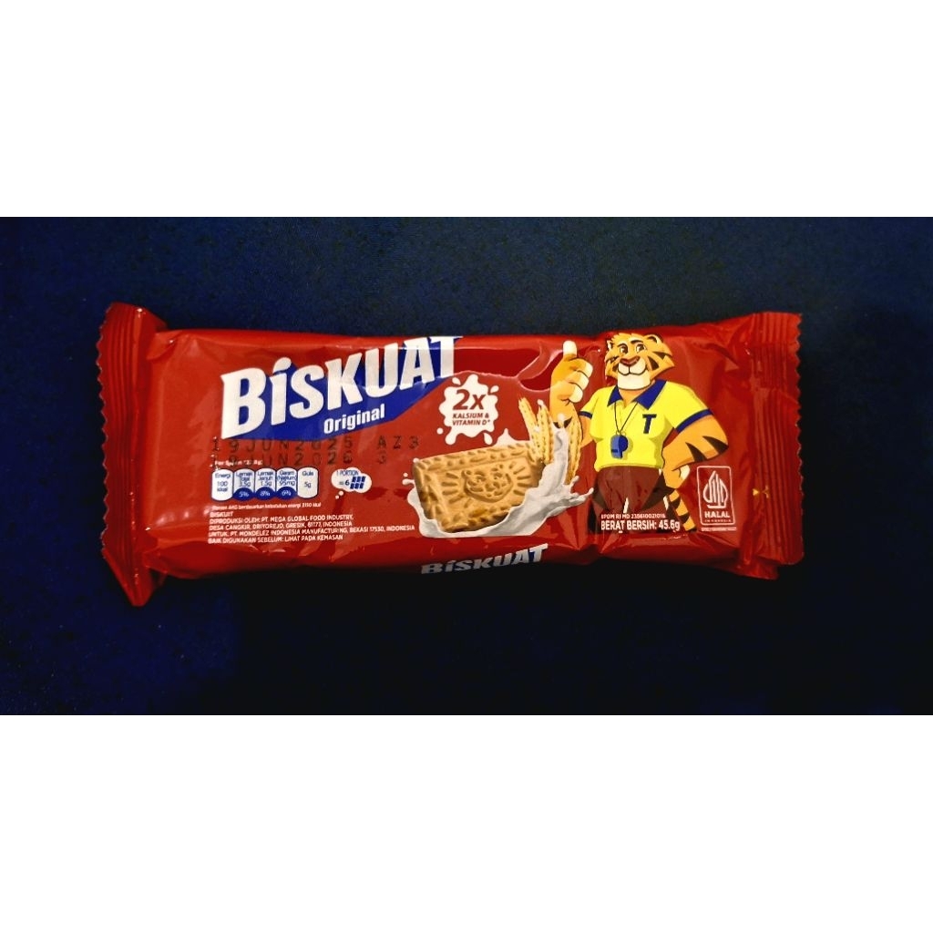 

Biskuat Original 45.6g (4 Bungkus)
